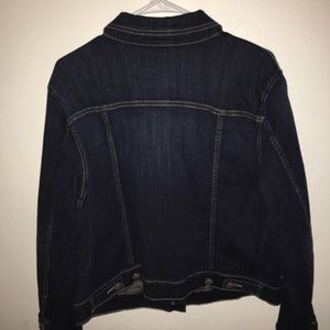 Torrid 1x plus denim jean jacket stretchy